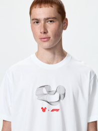 UNIQLO Disney x Formula 1 UT Футболка Белая (Размеры XS-L)  фото