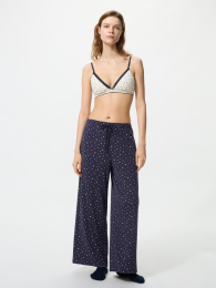 UNIQLO Широкие свободные брюки XXL, XL, L, M, S, XS, 3XL (Цвет: Ультрамарин/Выбеленный)  фото