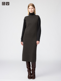 UNIQLO Двухстороннее трикотажное платье  - купить
