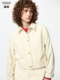 UNIQLO Короткая куртка из вельвета.  - купить