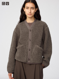 UNIQLO ショート丈のフリースジャケット  фото