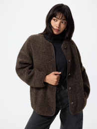 UNIQLO Буа-флис расслабленный кардиган  - купить