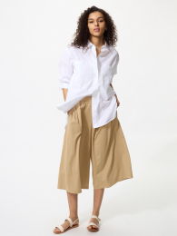 UNIQLO Эйризум хлопковые кюлоты  фото