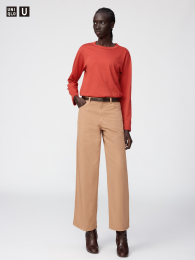 UNIQLO ワイドストレートジーンズ。  фото