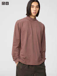 UNIQLO Футболка с воротником-стойкой  фото