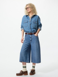 UNIQLO Джинсовые кюлоты  фото