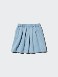 UNIQLO Девчачья джинсовая мини-юбка  фото