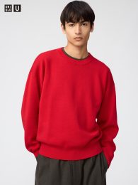 UNIQLO 両面クルーネックセーター  фото