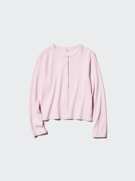 UNIQLO Девочки: кардиган из мягкого трикотажа.  фото