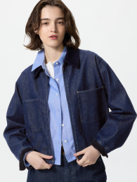 UNIQLO Застёгивающаяся короткая куртка  - купить