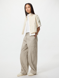 UNIQLO Утилитарные брюки с увеличенной длиной.  фото
