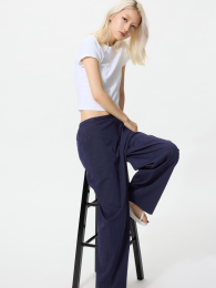 UNIQLO Умные легкие брюки XXL, XL, L, M, S, XS, 3XL, Ультрамарин, Серый  фото