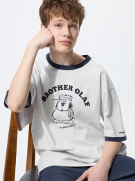 UNIQLO Пинатс UT/Свободный крой  фото