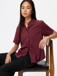 UNIQLO Рубашка из вискозы для офисного кэжуала, размеры XXL, XL, L, M, S, XS, 3XL  фото