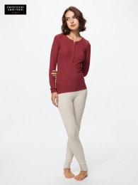 UNIQLO Ультра-теплые леггинсы Heattech с кашемировой смесью и ребристой текстурой.  фото