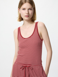 UNIQLO Ребристая майка без рукавов, Эластичный топ, XXL, XL, L, M, S, XS, 3XL  фото