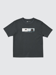 UNIQLO Чиикава UT Расслабленный крой (Темно-серый) | Размеры XXL, XS, 3XL  фото