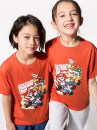 UNIQLO Марио Карт Мир UT Футболка, Гонки, 3 Экрана  фото