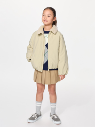 UNIQLO Девочки Плиссированная мини-юбка  фото
