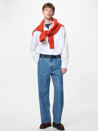 UNIQLO Бэгги-стрейт джинсы  фото