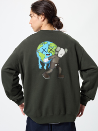 UNIQLO KAWS Universe свитшот  фото
